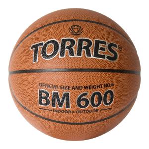Купить Мяч баскетбольный "TORRES BM600" р. 6 в Тереке 